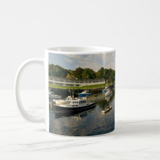 Perkins Cove Maine Tasse (Links)