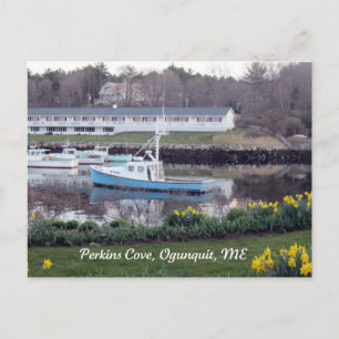 Perkins Cove, Ogunquit, Maine Postkarte