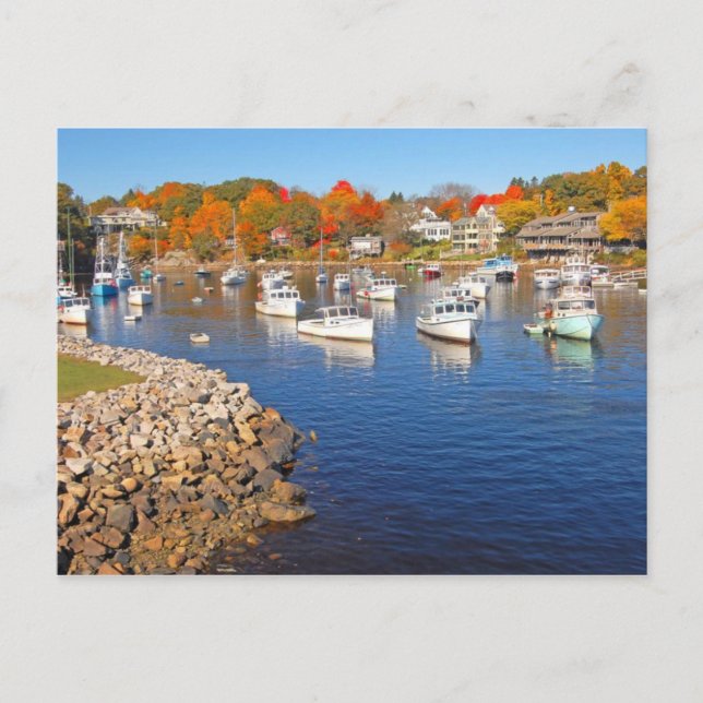 Perkins Cove Postkarte (Vorderseite)