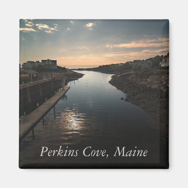 Perkins Cove, York, Maine Magnet (Devant)