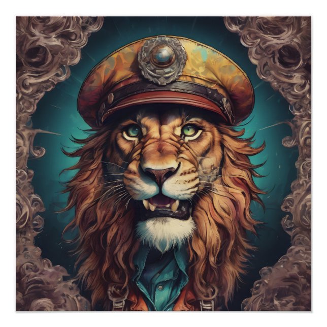 Perkins der Löwen Poster (Vorderseite)