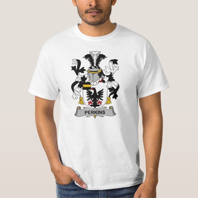 Perkins-Familienwappen T-Shirt (Vorderseite)