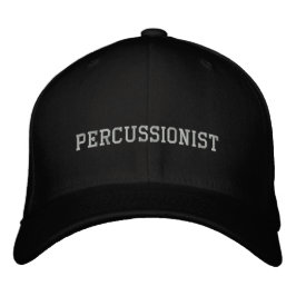 Perkussionist Musiker Bestickte Baseballkappe