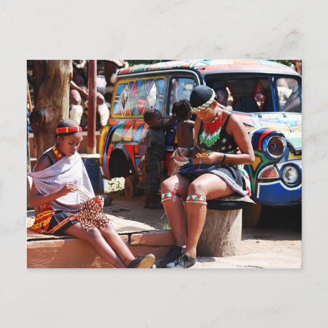 Perlarbeiter Postkarte (Vorderseite)