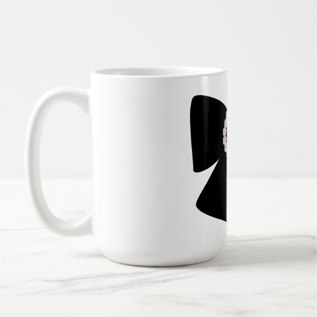Perlband Kaffeetasse (Links)