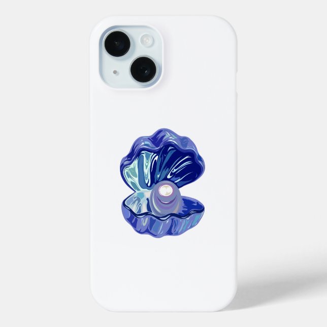 Perle in einer Meeresmuschel Case-Mate iPhone Hülle (Rückseite)