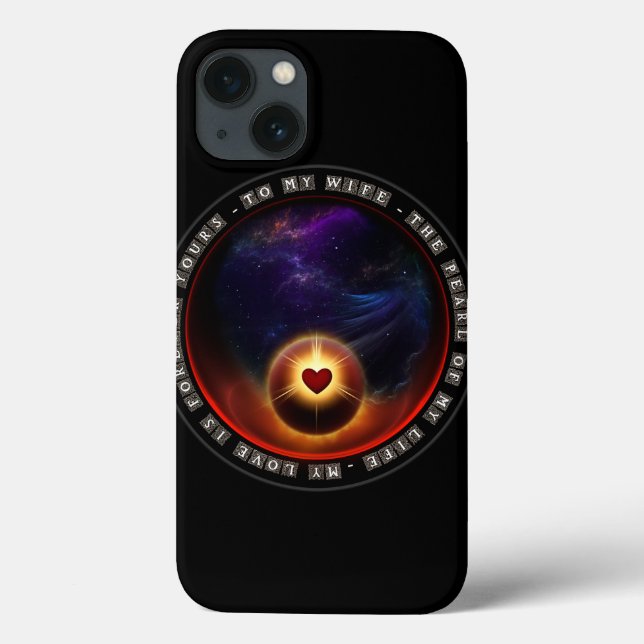 Perle meines Lebens Case-Mate iPhone Hülle (Rückseite)