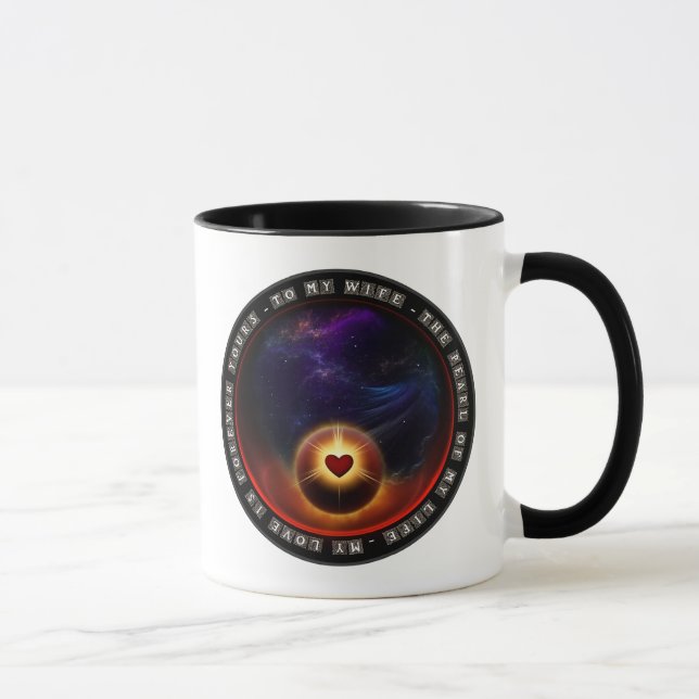 Perle meines Lebens Tasse (Rechts)