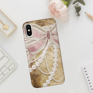 Perlen, Bänder und Spitze Vintage Case-Mate iPhone Hülle