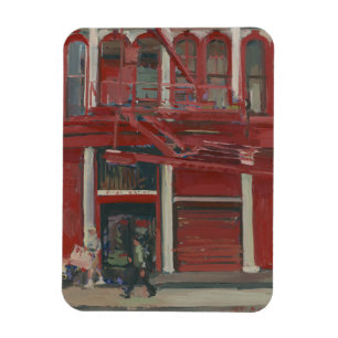 Perlen-Lackiererei Manhattan Magnet