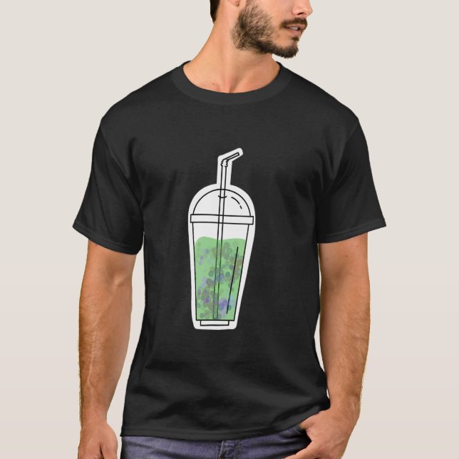 Perlen-Milchtee T-Shirt (Vorderseite)