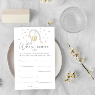 Perlen & Prosecco Wo waren wir Brautparty