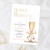 Perlen und Prosecco-Brautparty