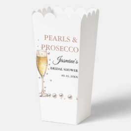 Perlen und Prosecco-Brautparty Party Geschenkschachtel