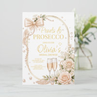 Perlen und Prosecco: Einladung zur Brautparty