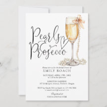 Perlen und Prosecco Elegantes Brautparty