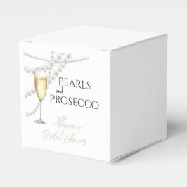 Perlen und Prosecco Geschenkschachtel