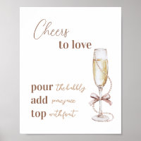 Perlen und Prosecco zum Liebe Brautparty