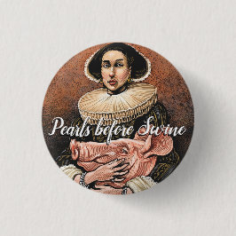 Perlen vor dem Rebknopf Button