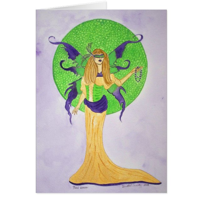 Perlen-Weber-Karte (Vorne)