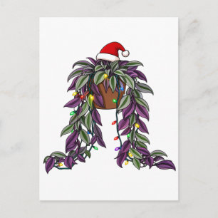 Perlenkette Hängepflanze Santa Hut Weihnachten