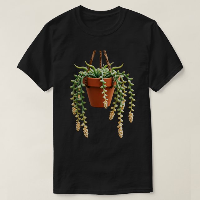Perlenkette T-Shirt (Design vorne)