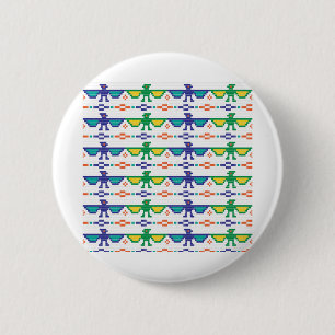 Perler-Perlenperlen Button