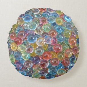 perles de verre coloré coussin