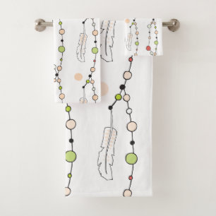 Perles et plumes de sauce moderne