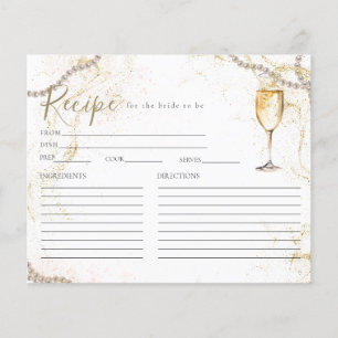 Perles et Prosecco : Cartes de recette pour une fê