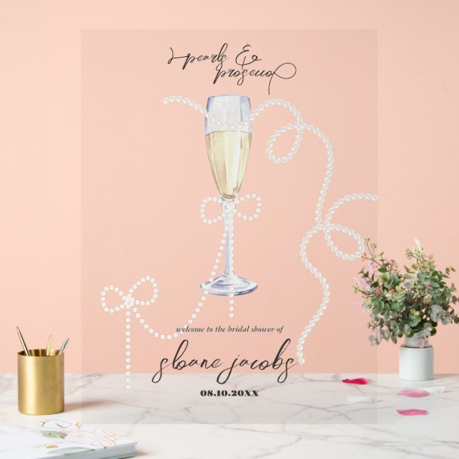 Perles, Pétales + Prosecco | Salle de Réception de (Mariage)