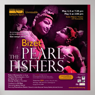 Perlfangposter Poster