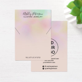 Perlholografische Ober-Schmuckhalskette