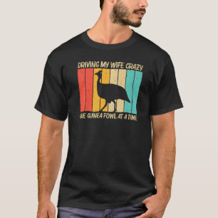 Perlhühner für Männer Jungen Vater Perlhuhn Geflüg T-Shirt