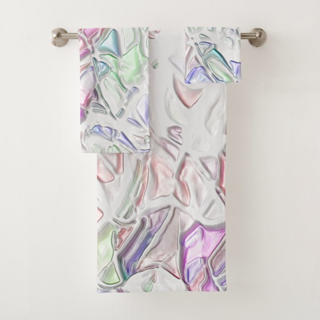 Perltöne oder farbige, in Creme gemischte Stücke Badhandtuch Set (Insitu)
