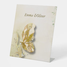 Perltropfen Sockelschild