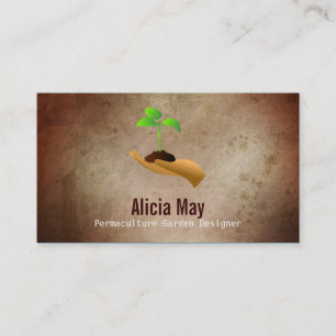 Permaculture Designer-Visitenkarten Visitenkarte