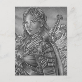 "Permafrost" postacrd Feiertagspostkarte