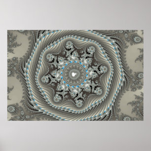 Permafrosting - Fractal Poster