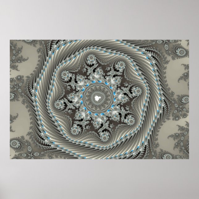 Permafrosting - Poster fractal (Devant)