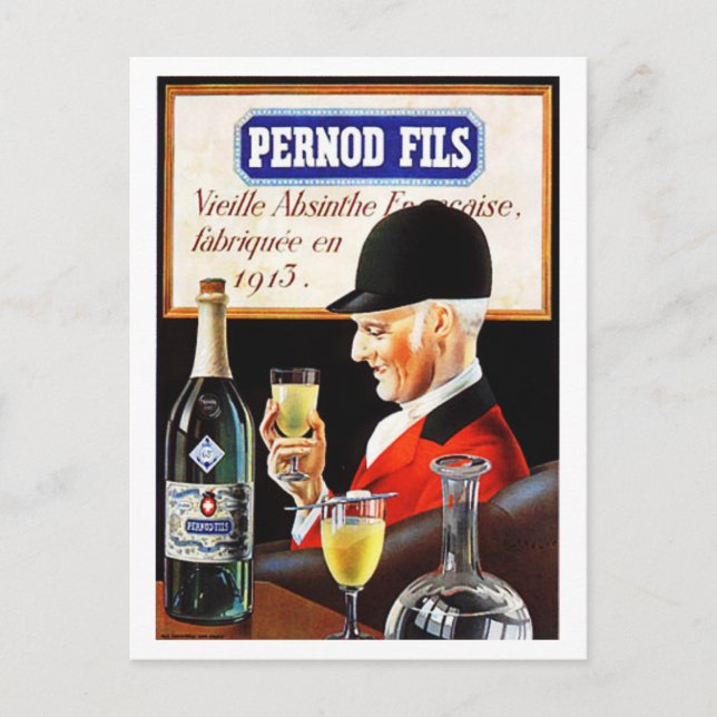 Pernod Fils Postkarte (Vorderseite)