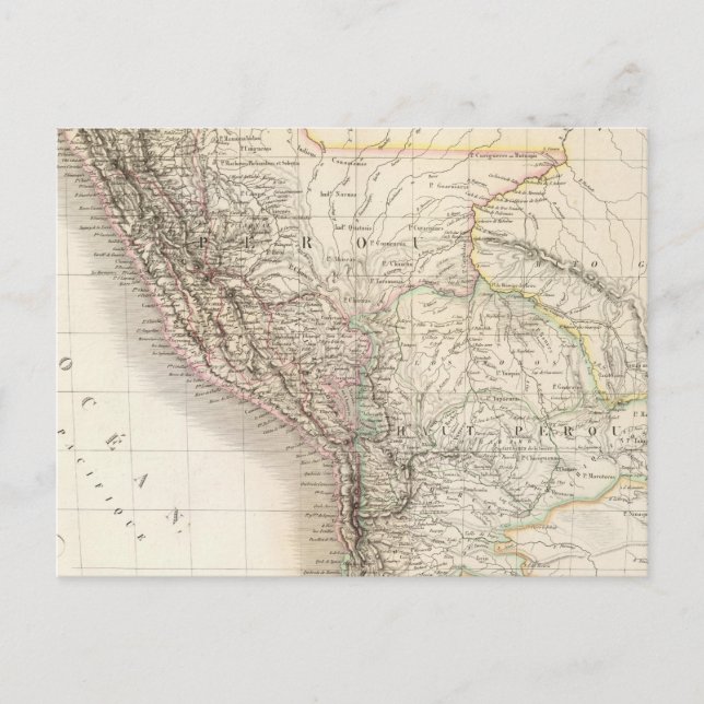 Perou, Haut Perou - Peru Postkarte (Vorderseite)