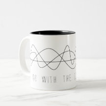 Perpetual Black Line "Go with the good flow"