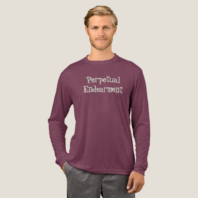 Perpetual Endearment T-Shirt Tri-Blend Shirt (Volle Vorderseite)