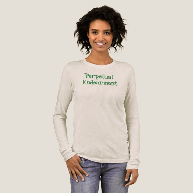 Perpetual Endearment T-Shirt Tri-Blend Shirt (Volle Vorderseite)