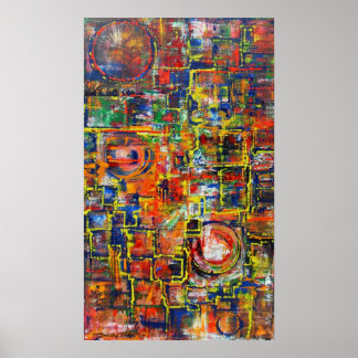 Perpetual Motion I - Canvas Print Poster