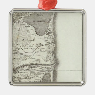 Perpignan Silbernes Ornament