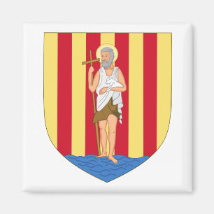 Perpignan-Wappen Magnet