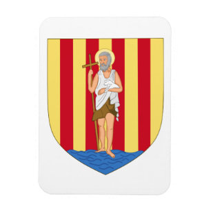 Perpignan-Wappen Magnet