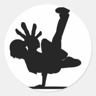 perplex runder aufkleber